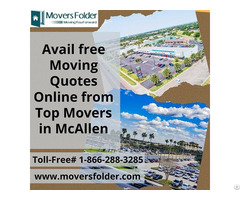 Avail Free Moving Quotes Online From Top Movers In Mcallen