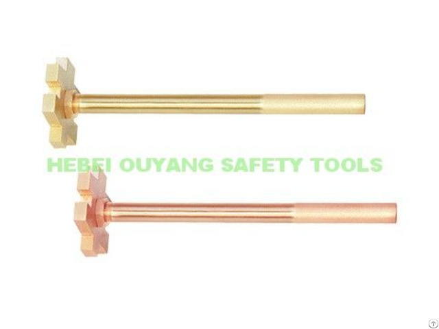 Non Sparking Bung Wrench Opener Copper Beryllium 300mm Atex