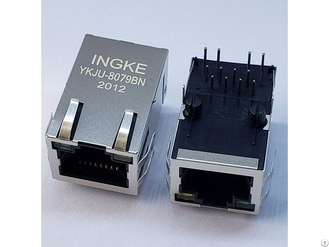 J1011f21pnl 1 Port Through Hole 100 Base T Integrated Rj45 Jacks