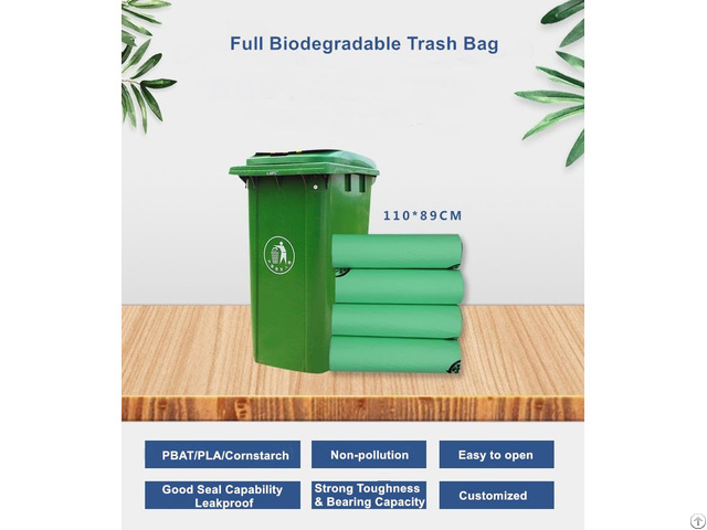 Biodegradable Heavy Duty Contractor Trash Bag