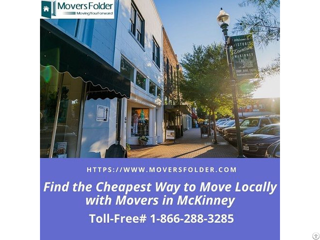 Find The Cheapest Way To Move Locally With Movers In Mckinney