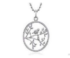 Birds And Tree 925 Pendant