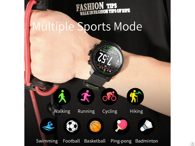 L5 Smart Watch Waterproof Men Bluetooth Android Wristband Call Reminder Heart Rate