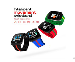 Watch Color Screen Sports Blood Pressure Heart Rate Monitor Smart Band B07