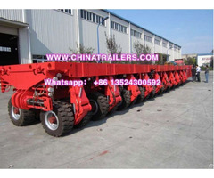 Goldhofer Type 300 Tons Capacity Hydraulic Multi Axle Low Bed Self Propelled Modular Transporter