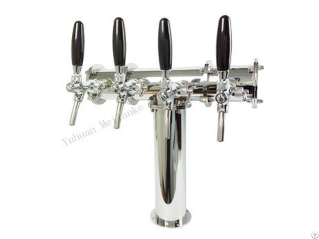 Single Tap Of Beer Towers For Dispensing