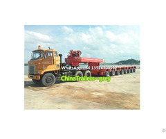 Model 2020 New Offer Goldhofer Type Multi Axle Construction Service Spmt Hydraulic Combined Modular