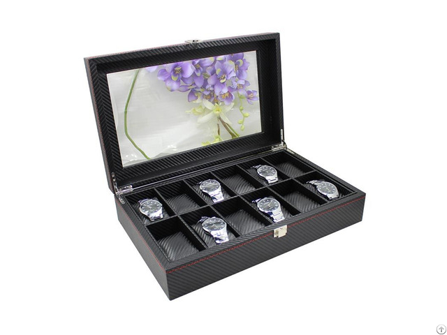 Black Leather Watch Box Wholesale