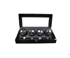 New Design High Gloss Paint Black Wooden Automatic Watch Winder