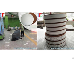 Lfsponge Subway Stations Ground Deep Cleaning Melamine Pads Nano Sponge Floor Polisher Pad