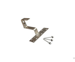 Adjustable Solar Curved Tile Roof Hooks For Panel Bottom Rail Mounting