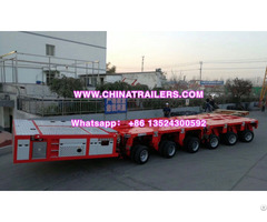 Trailer Lowboy Hydraulic Modular Unit Self Propelled Transporter Spt Scheuerle