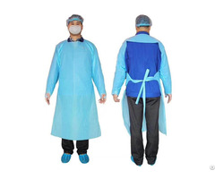Cpe Plastic Isolation Gown