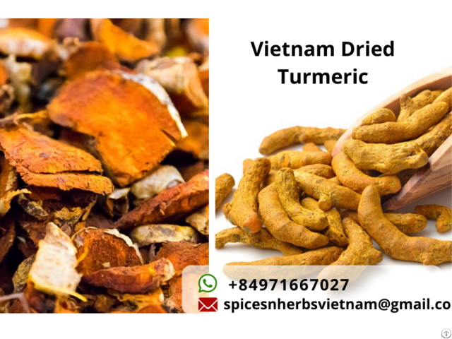 Dehydrated Dried Sliced Turmeric