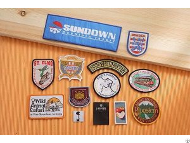 Custom Made Woven Badges