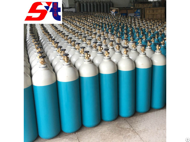 High Purity 99 999 Percent Industrial Steel Cylinder For Welding Nitrogen Ar Co2 O2 Gas Mixture