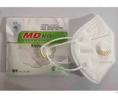 In Stock Kn95 Face Mask With Valve To Prevent Viruses