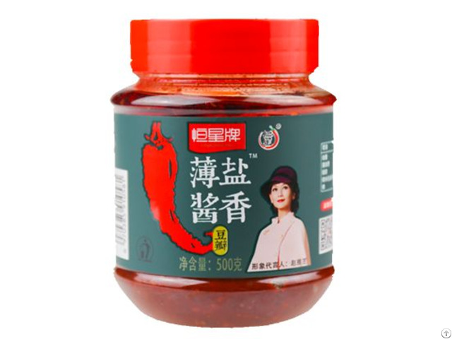 Export Healthy Condiment Chineses Less Salt Broad Bean Sauce For Cooking