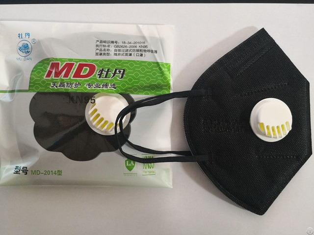 Disposable Nonwoven Kn95 Folding Half Face Mask For Self Use