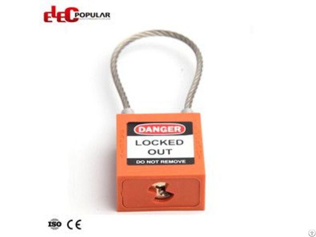 Cable Shackle Safety Padlocks