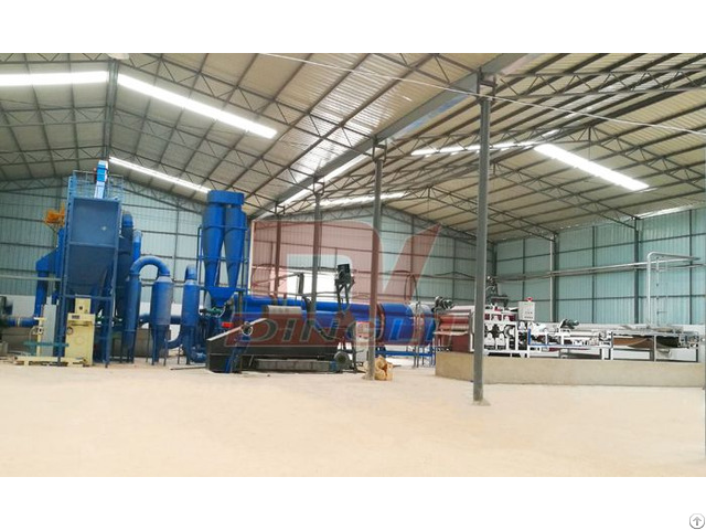 Cassava Residue Drying Process Machine