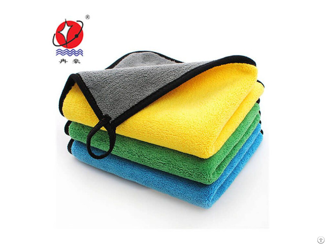 Coral Fleece Microfiber Car Wash Towel