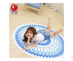 Microfieber Printed Round Beach Towel