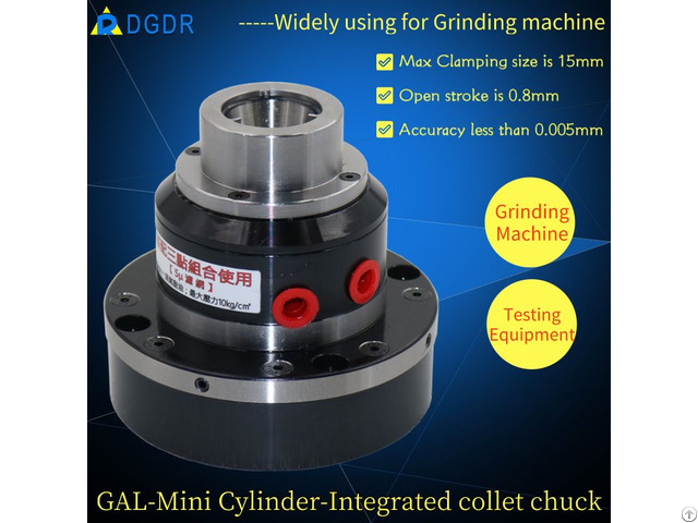 High Precision Mini Lathe Air Collet Chuck For Testing Equipment