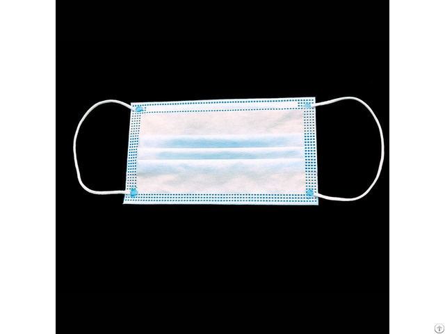 Eavez No Sense Of Restraint 3 Ply White Disposable Protective Mask