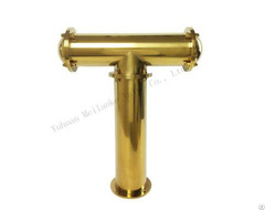 Polished T Type Bar Beer Column For Pub Equipment