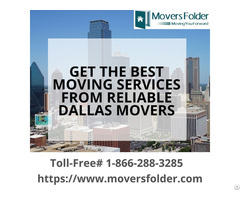 Get The Best Moving Services From Reliable Dallas Movers