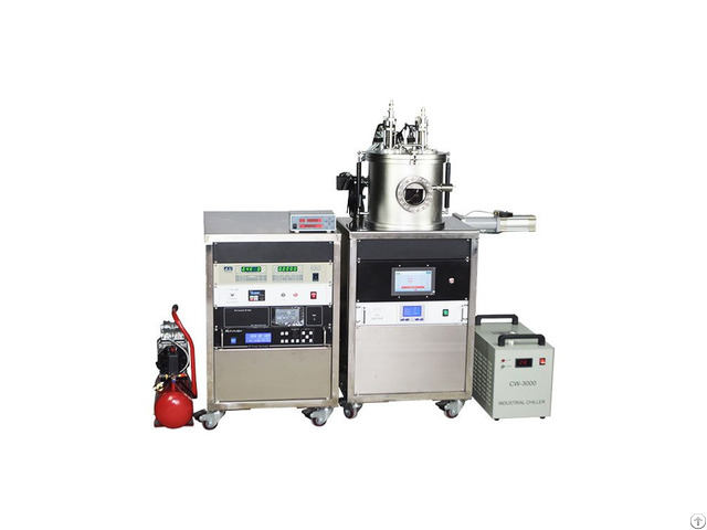 Double Target Magnetron Sputtering Coater With Bias Power Supply