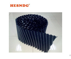 Black Obliquely Staggered Cooling Tower Pvc Fillings