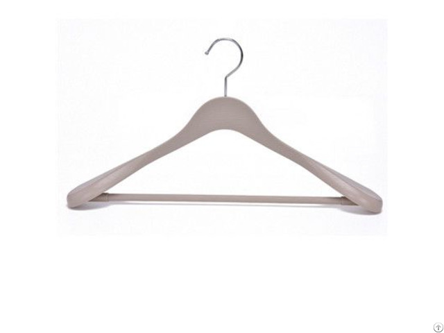 Eisho Nature Color Plastic Hanger With Wider Shoulder
