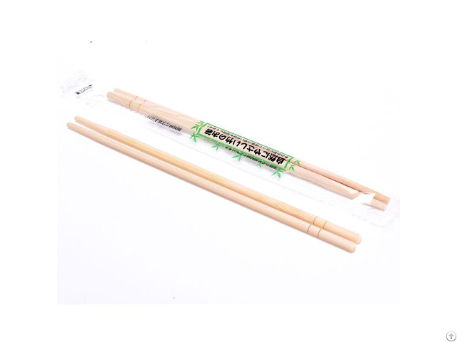 Chinese Custom Disposable Round Bamboo Chopsticks Bulk Wholesale