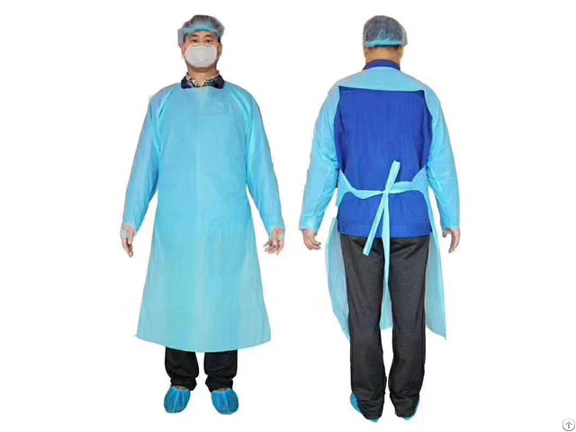 Fda Cpe Disposable Isolation Civil Use Gown