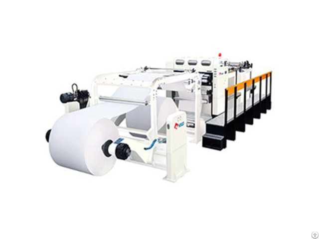 Full Automatic High Speed Jumbo Roll Servo Type Paper Cross Cutting Machine Rotary Sheeter