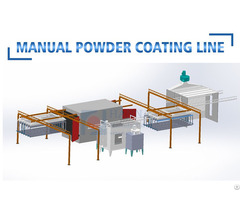 Linear Traverse Electrostatic Powder Coating Equipment For Lamp Pole