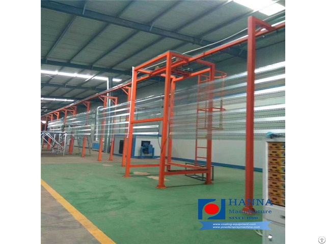 Fully Automatic Powder Coating Line For Steel Profile