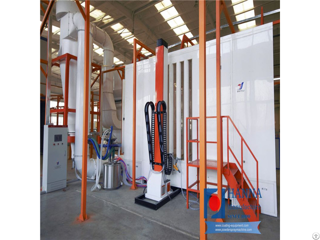 Industrial Powder Coating Booth For Home Furniture Equipment