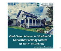 Find Cheap Movers In Vineland And Get Instant Moving Quotes