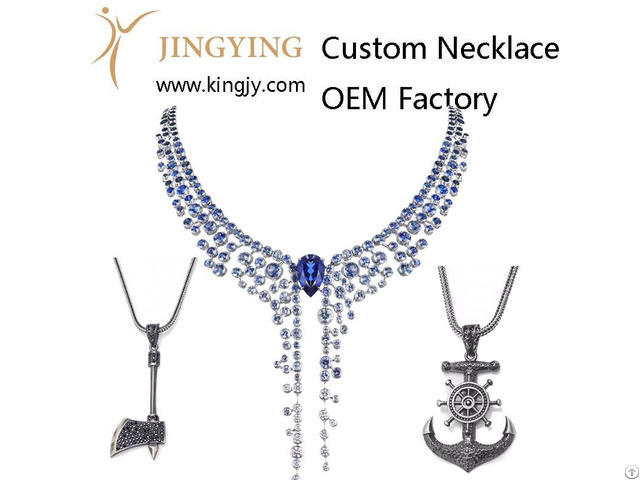 Custom Necklace Silver Jewelry Supplier And Wholesaler