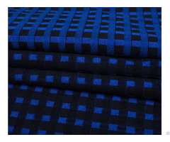 Plaid Cloth 11s41 T R Woven Fabric Overcoat, Grid