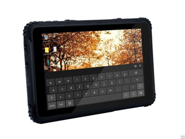 Waterproof 8 Inch Industrial Rugged Tablet Pc Android Win10 With Barcode Scanner