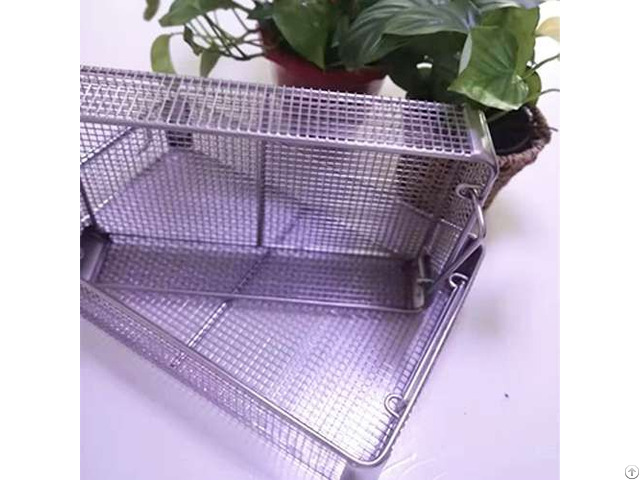 Stainless Steel Instruments Sterilized Basket