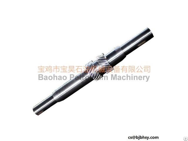 Pinion Gear Shaft Assembly For Drilling Mud Pump