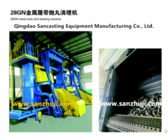 28gn Metal Track Shot Blasting Machine