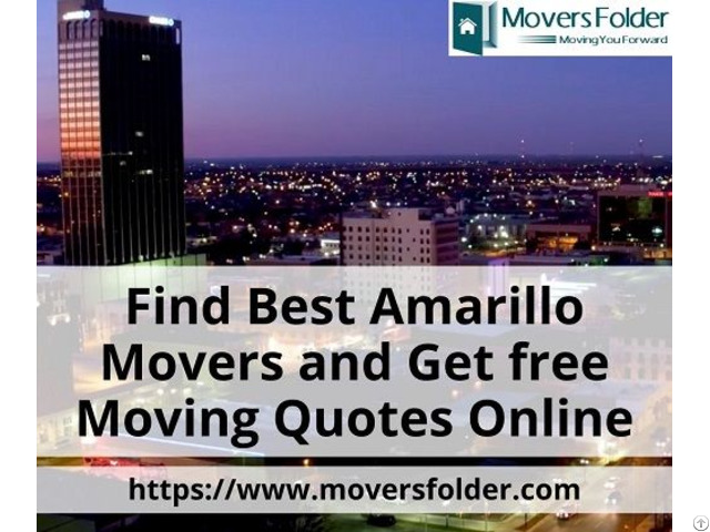 Find Best Amarillo Movers And Get Free Moving Quotes Online