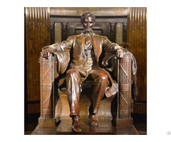 American Lincoln Memorial Bronze Statue