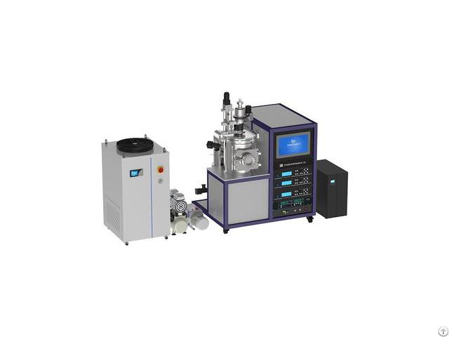 Three Upward Sputter Gun Magnetron Sputtering Coater With Ups And Top Sample Holder